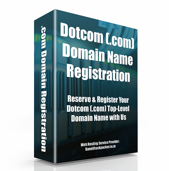 Dotcom (.com) Domain Registration
